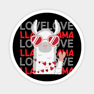 The Llama of Love Magnet